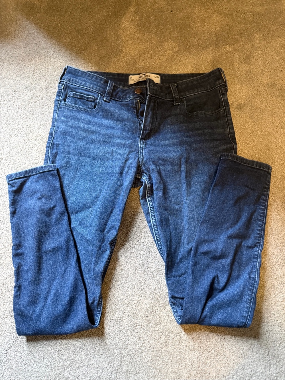 Hollister Women's Medium Blue Skinny Jeans